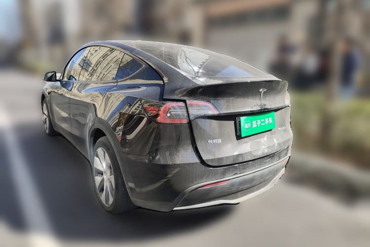 Used Tesla Model Y 2022 Revised Version Long-Range All-Wheel Drive Rear Left 45 Deg