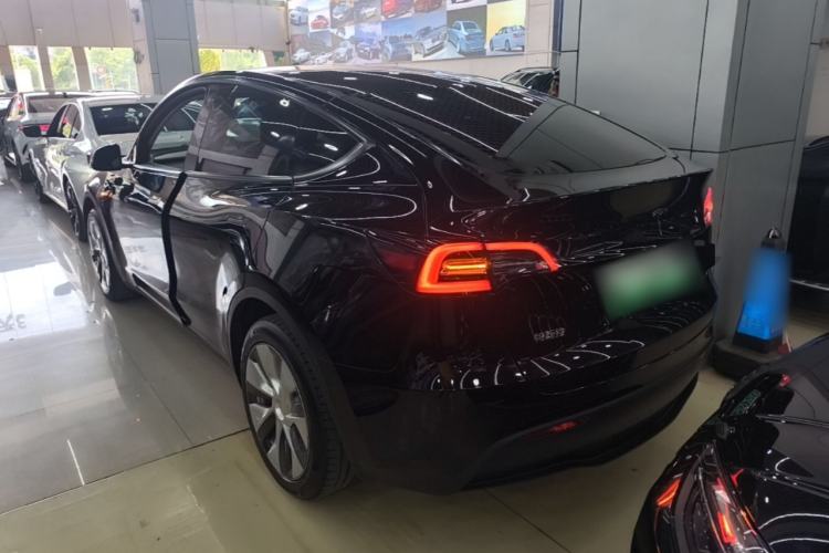 Used Tesla Model Y 2022 Revised Version Long-Range All-Wheel Drive Rear Left 45 Deg