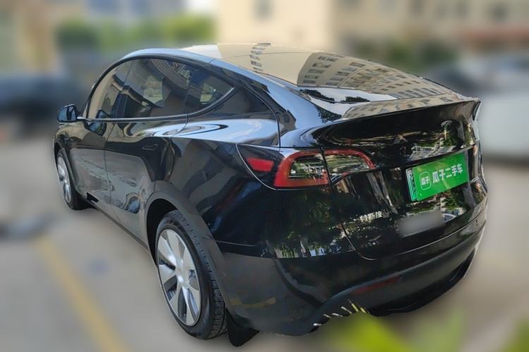 Used Tesla Model Y 2022 Revised Version Rear-Wheel Drive Rear Left 45 Deg