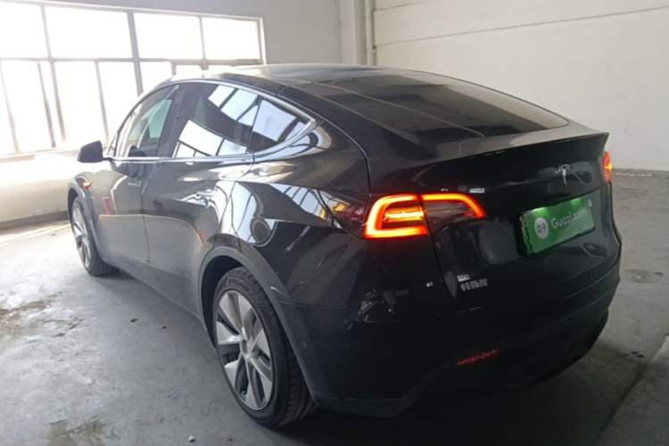 Used Tesla Model Y 2022 Revised Version Rear-Wheel Drive Rear Left 45 Deg