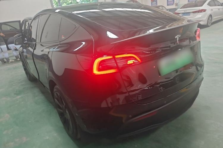 Used Tesla Model Y 2022 Revised Version Long-Range All-Wheel Drive Rear Left 45 Deg