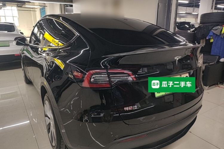 Used Tesla Model Y 2022 Revised Version Long-Range All-Wheel Drive Rear Left 45 Deg