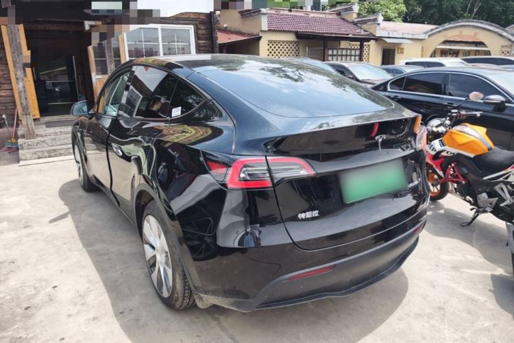 Used Tesla Model Y 2022 Revised Version Long-Range All-Wheel Drive Rear Left 45 Deg