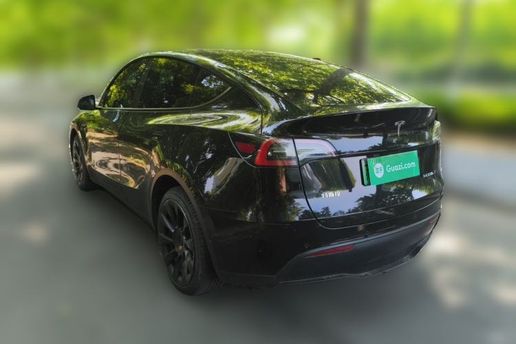Used Tesla Model Y 2022 Long-Range All-Wheel-Drive Version Rear Left 45 Deg