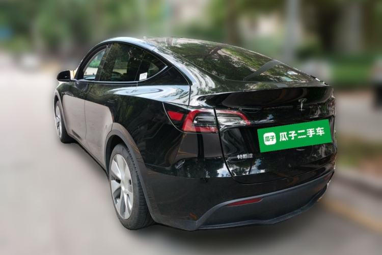 Used Tesla Model Y 2022 Revised Version Rear-Wheel Drive Rear Left 45 Deg