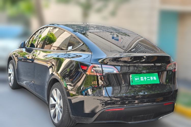 Used Tesla Model Y 2022 Revised Version Rear-Wheel Drive Rear Left 45 Deg