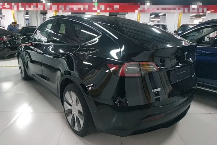 Used Tesla Model Y 2022 Long-Range All-Wheel-Drive Version Rear Left 45 Deg