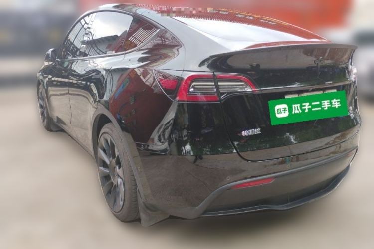 Used Tesla Model Y 2022 Rear-Wheel-Drive Version Rear Left 45 Deg