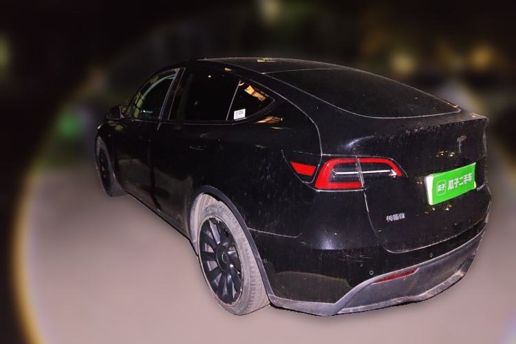 Used Tesla Model Y 2022 Rear-Wheel-Drive Version Rear Left 45 Deg