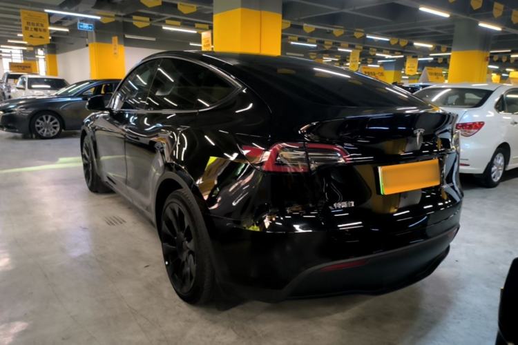 Used Tesla Model Y 2022 Rear-Wheel-Drive Version Rear Left 45 Deg