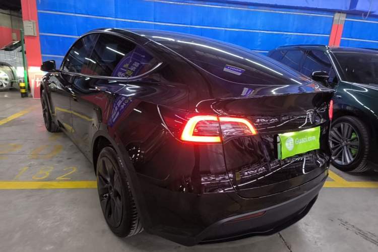 Used Tesla Model Y 2022 Revised Version Rear-Wheel Drive Rear Left 45 Deg