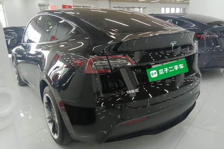 Used Tesla Model Y 2022 Revised Version Rear-Wheel Drive Rear Left 45 Deg