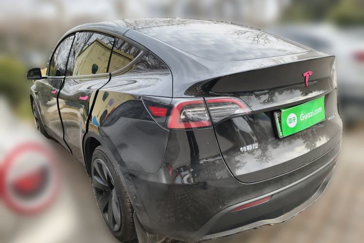 Used Tesla Model Y 2022 Revised Version Rear-Wheel Drive Rear Left 45 Deg