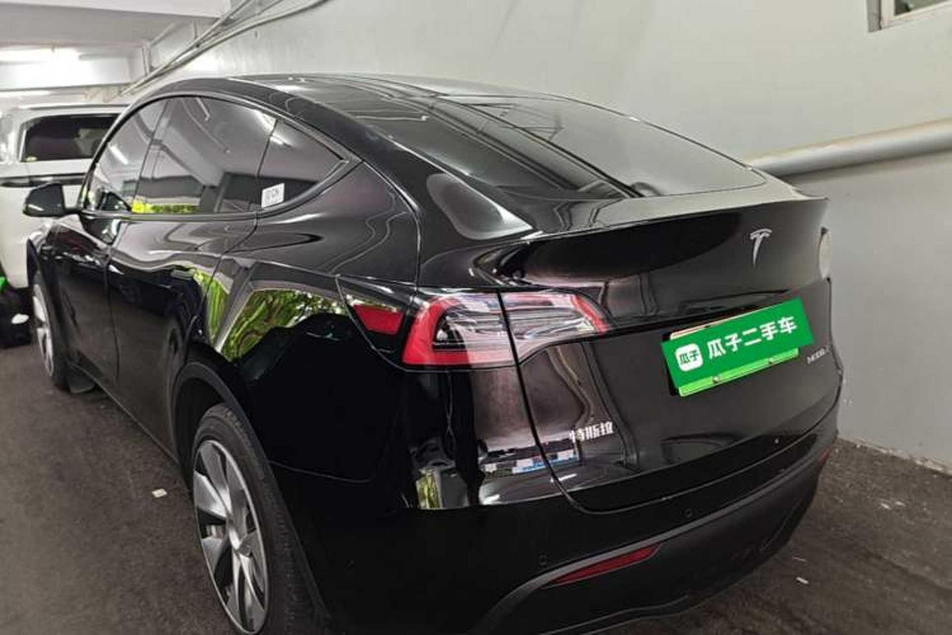 Used Tesla Model Y 2022 Revised Version Rear-Wheel Drive Rear Left 45 Deg
