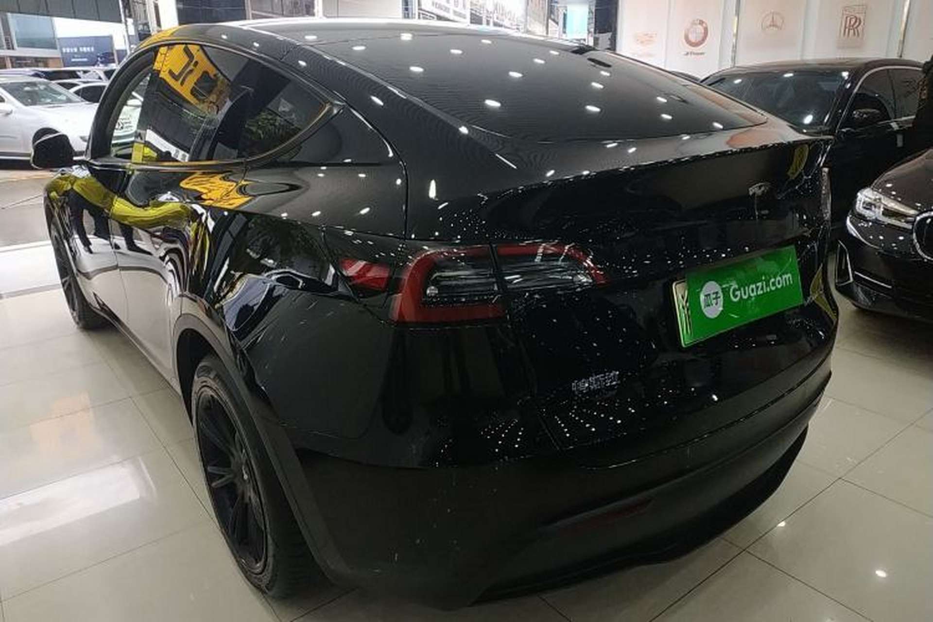 Used Tesla Model Y 2022 Revised Version Rear-Wheel Drive Rear Left 45 Deg
