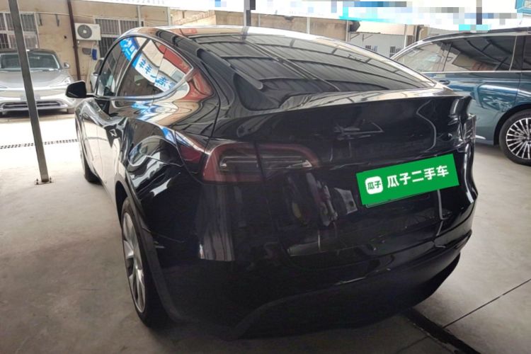 Used Tesla Model Y 2022 Revised Version Long-Range All-Wheel Drive Rear Left 45 Deg