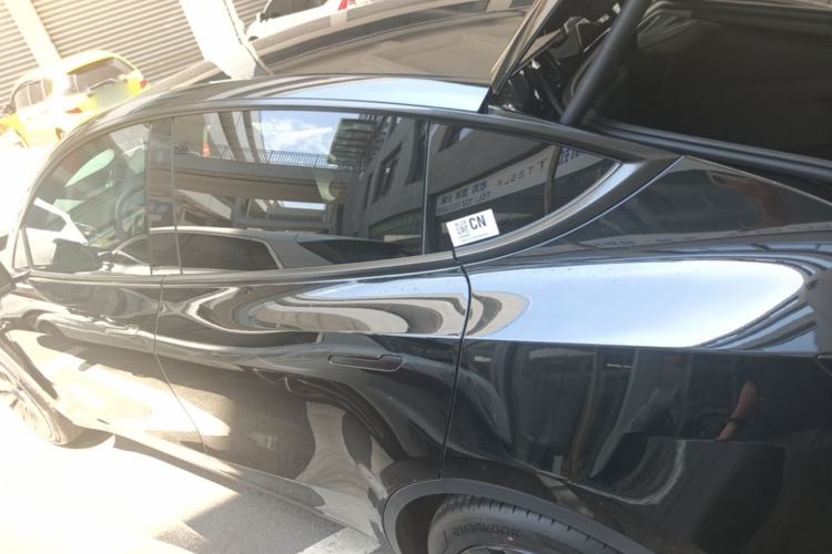 Used Tesla Model Y 2022 Revised Version Rear-Wheel Drive Rear Left 45 Deg