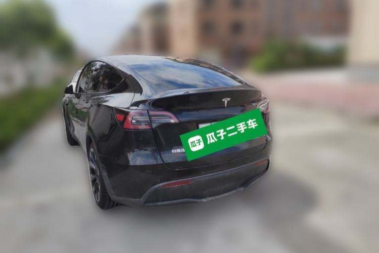 Used Tesla Model Y 2022 Rear-Wheel-Drive Version Rear Left 45 Deg