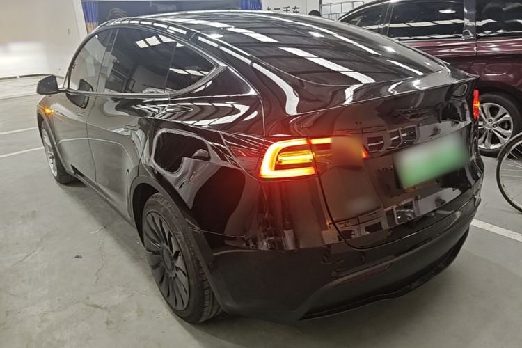 Used Tesla Model Y 2022 Revised Version Rear-Wheel Drive Rear Left 45 Deg