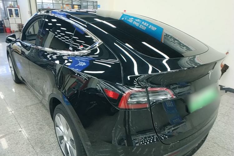 Used Tesla Model Y 2022 Revised Version Long-Range All-Wheel Drive Rear Left 45 Deg