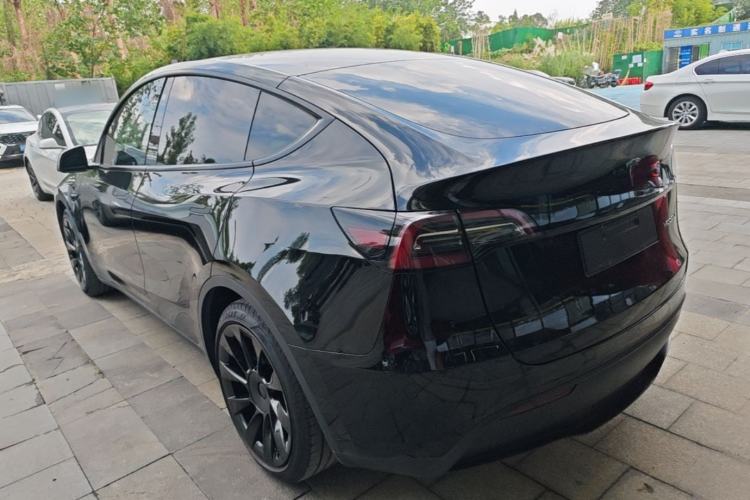 Used Tesla Model Y 2022 Revised Version Long-Range All-Wheel Drive Rear Left 45 Deg