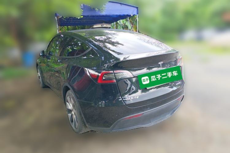 Used Tesla Model Y 2022 Revised Version Rear-Wheel Drive Rear Left 45 Deg