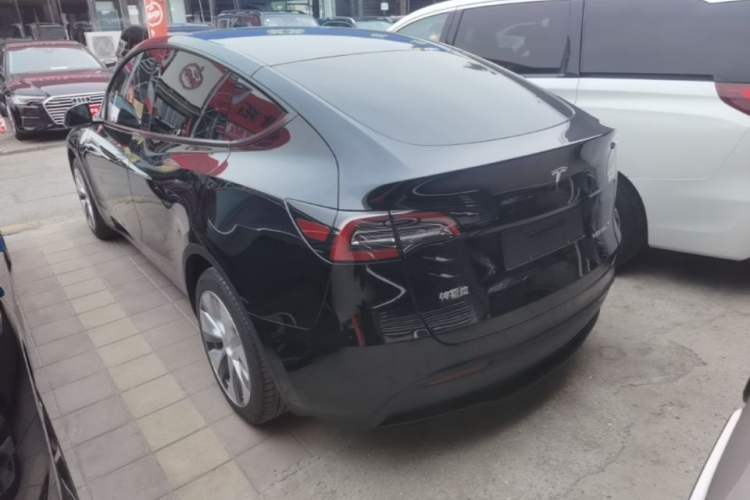 Used Tesla Model Y 2022 Revised Version Rear-Wheel Drive Rear Left 45 Deg