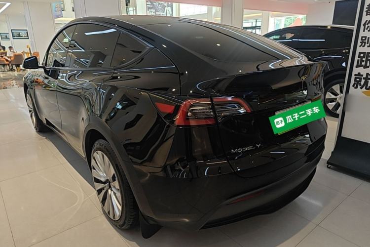 Used Tesla Model Y 2022 Revised Version Rear-Wheel Drive Rear Left 45 Deg