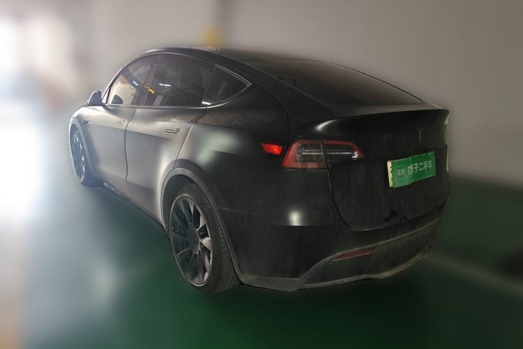 Used Tesla Model Y 2022 Rear-Wheel-Drive Version Rear Left 45 Deg