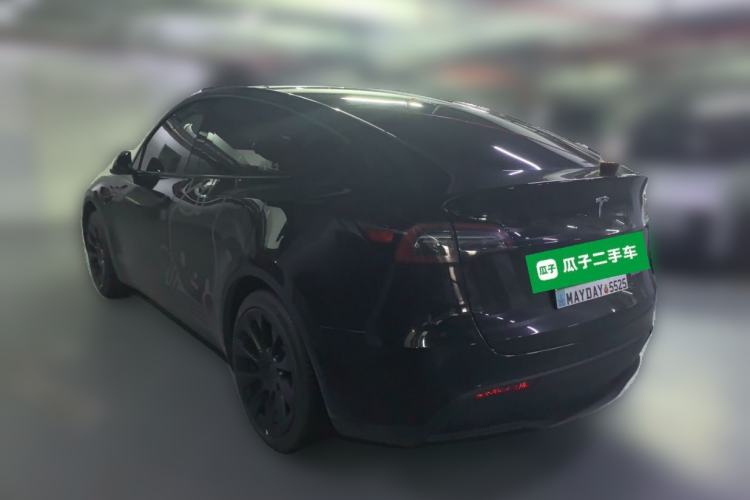 Used Tesla Model Y 2022 Revised Version Rear-Wheel Drive Rear Left 45 Deg