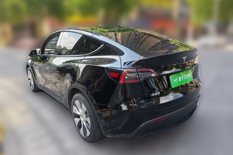 Used Tesla Model Y 2022 Revised Version Rear-Wheel Drive Rear Left 45 Deg