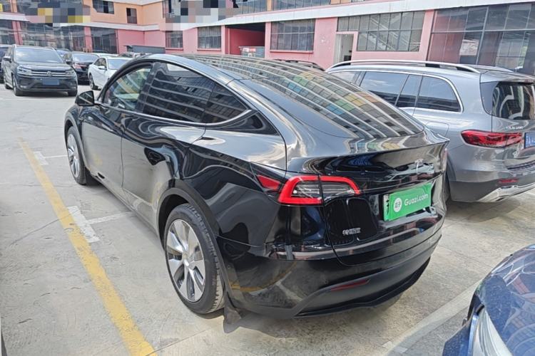 Used Tesla Model Y 2022 Revised Version Rear-Wheel Drive Rear Left 45 Deg