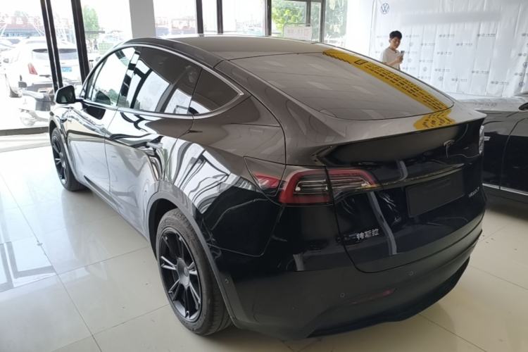 Used Tesla Model Y 2022 Revised Version Rear-Wheel Drive Rear Left 45 Deg