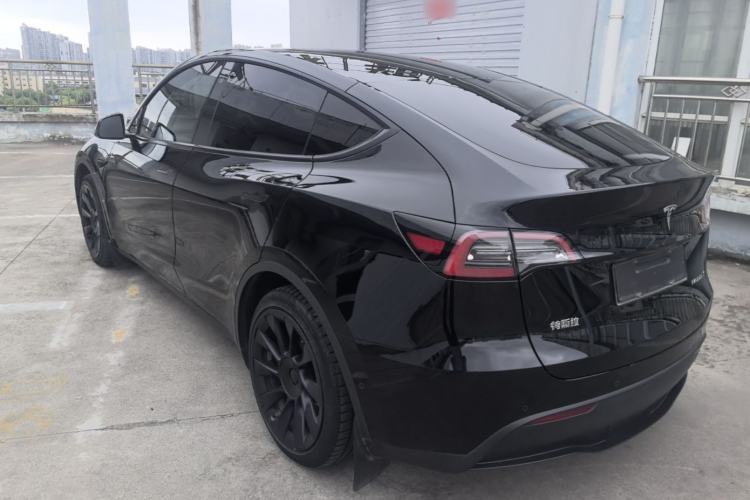 Used Tesla Model Y 2022 Revised Version Rear-Wheel Drive Rear Left 45 Deg