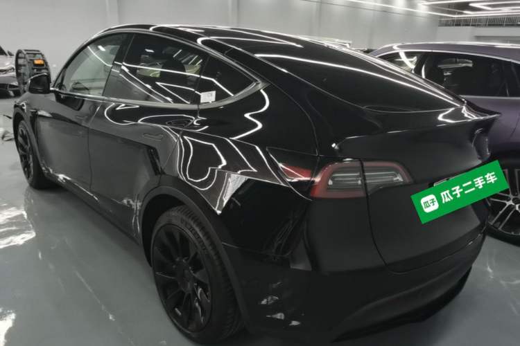 Used Tesla Model Y 2022 Revised Version Long-Range All-Wheel Drive Rear Left 45 Deg