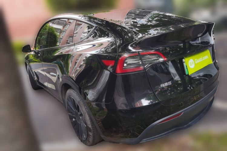 Used Tesla Model Y 2022 Revised Version Rear-Wheel Drive Rear Left 45 Deg