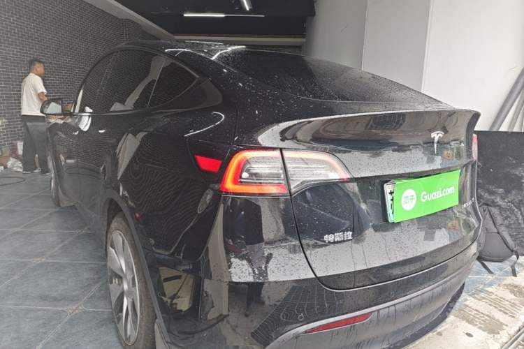 Used Tesla Model Y 2022 Revised Version Rear-Wheel Drive Rear Left 45 Deg