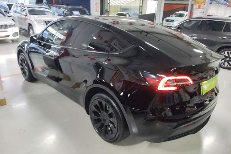 Used Tesla Model Y 2022 Revised Version Long-Range All-Wheel Drive Rear Left 45 Deg