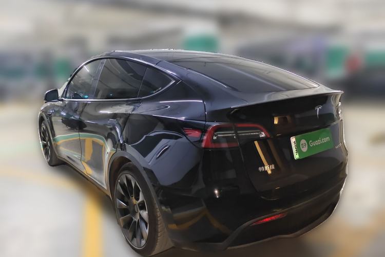 Used Tesla Model Y 2022 Rear-Wheel-Drive Version Rear Left 45 Deg