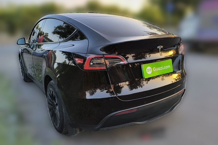 Used Tesla Model Y 2022 Revised Version Long-Range All-Wheel Drive Rear Left 45 Deg