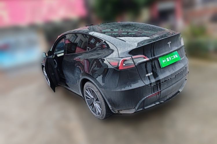 Used Tesla Model Y 2022 Revised Version Rear-Wheel Drive Rear Left 45 Deg