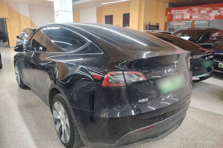 Used Tesla Model Y 2022 Revised Version Long-Range All-Wheel Drive Rear Left 45 Deg