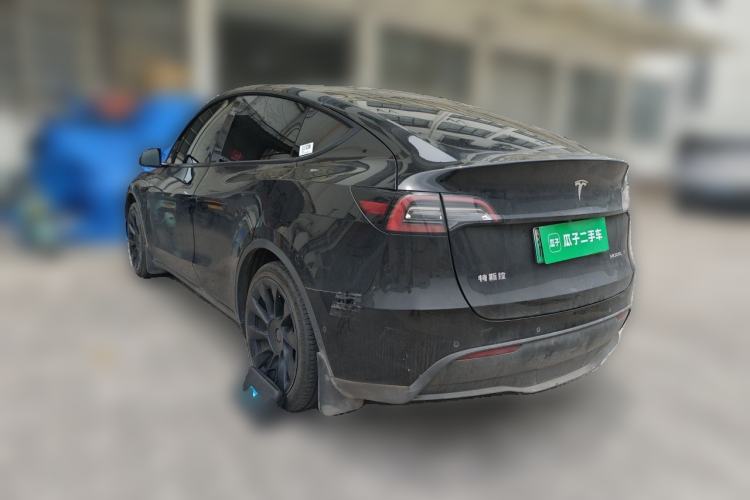 Used Tesla Model Y 2022 Rear-Wheel-Drive Version Rear Left 45 Deg