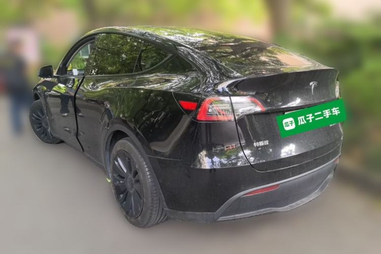 Used Tesla Model Y 2022 Revised Version Rear-Wheel Drive Rear Left 45 Deg