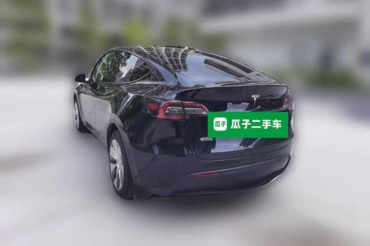 Used Tesla Model Y 2022 Revised Version Long-Range All-Wheel Drive Rear Left 45 Deg