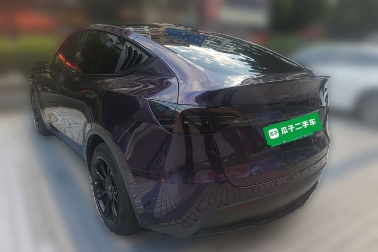 Used Tesla Model Y 2022 Revised Version Long-Range All-Wheel Drive Rear Left 45 Deg