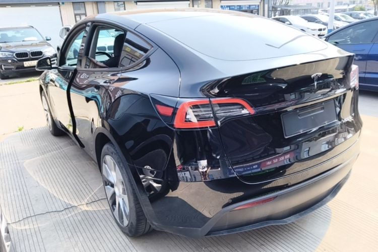 Used Tesla Model Y 2022 Revised Version Rear-Wheel Drive Rear Left 45 Deg