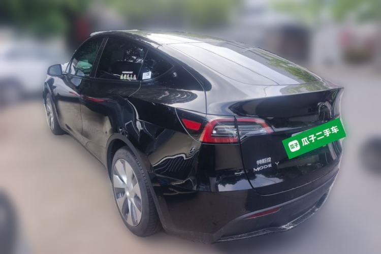 Used Tesla Model Y 2022 Revised Version Rear-Wheel Drive Rear Left 45 Deg