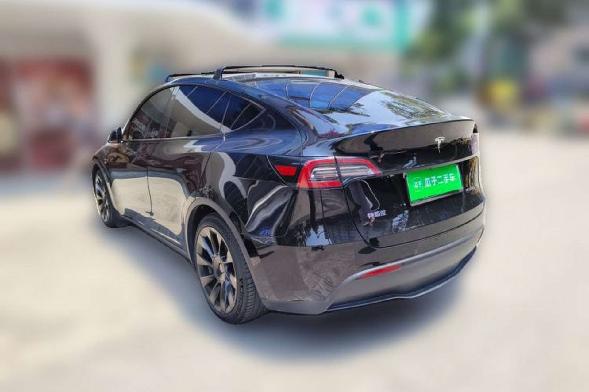 Used Tesla Model Y 2022 Rear-Wheel-Drive Version Rear Left 45 Deg