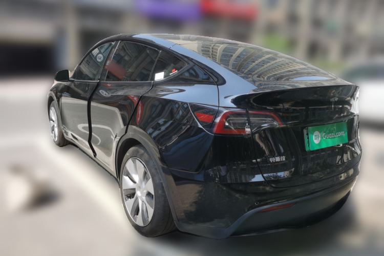 Used Tesla Model Y 2022 Revised Version Rear-Wheel Drive Rear Left 45 Deg